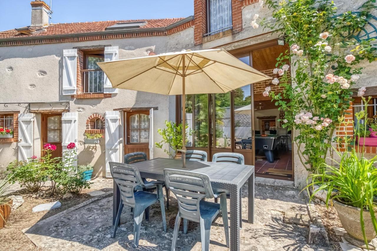Maison de 2 chambres avec jardin clos et wifi a Mer Extérieur photo